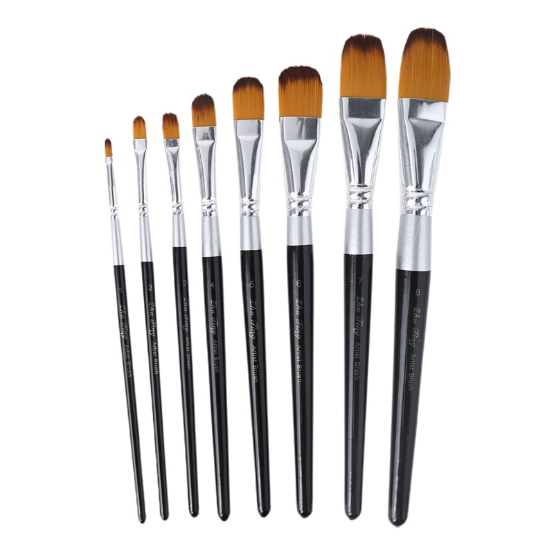 SA Watercolor Brushes Paint Brush Set with for Case Artist Paint ...