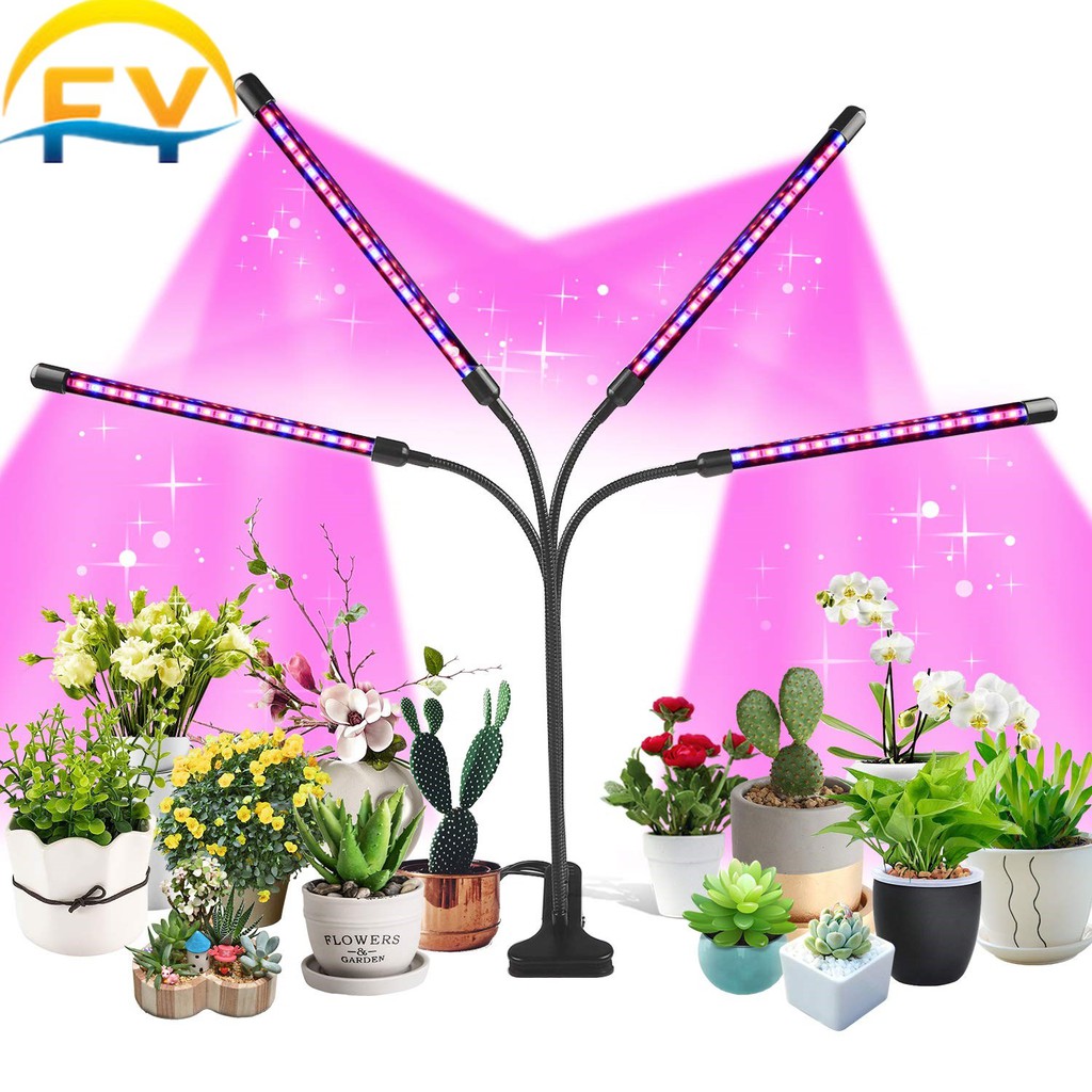 FY - 2/3/4 Head LED Grow Light Plant Light Full Spectrum Phyto Lamp  Succulent Plant Flower Grow Lamp Lampu Tumbuhan 植物灯 | Shopee Malaysia