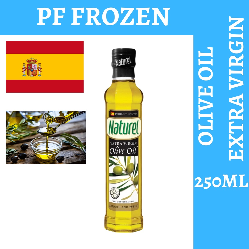 [Spain Product] Naturel Extra Virgin Olive Oil 250ml,500ml Shopee