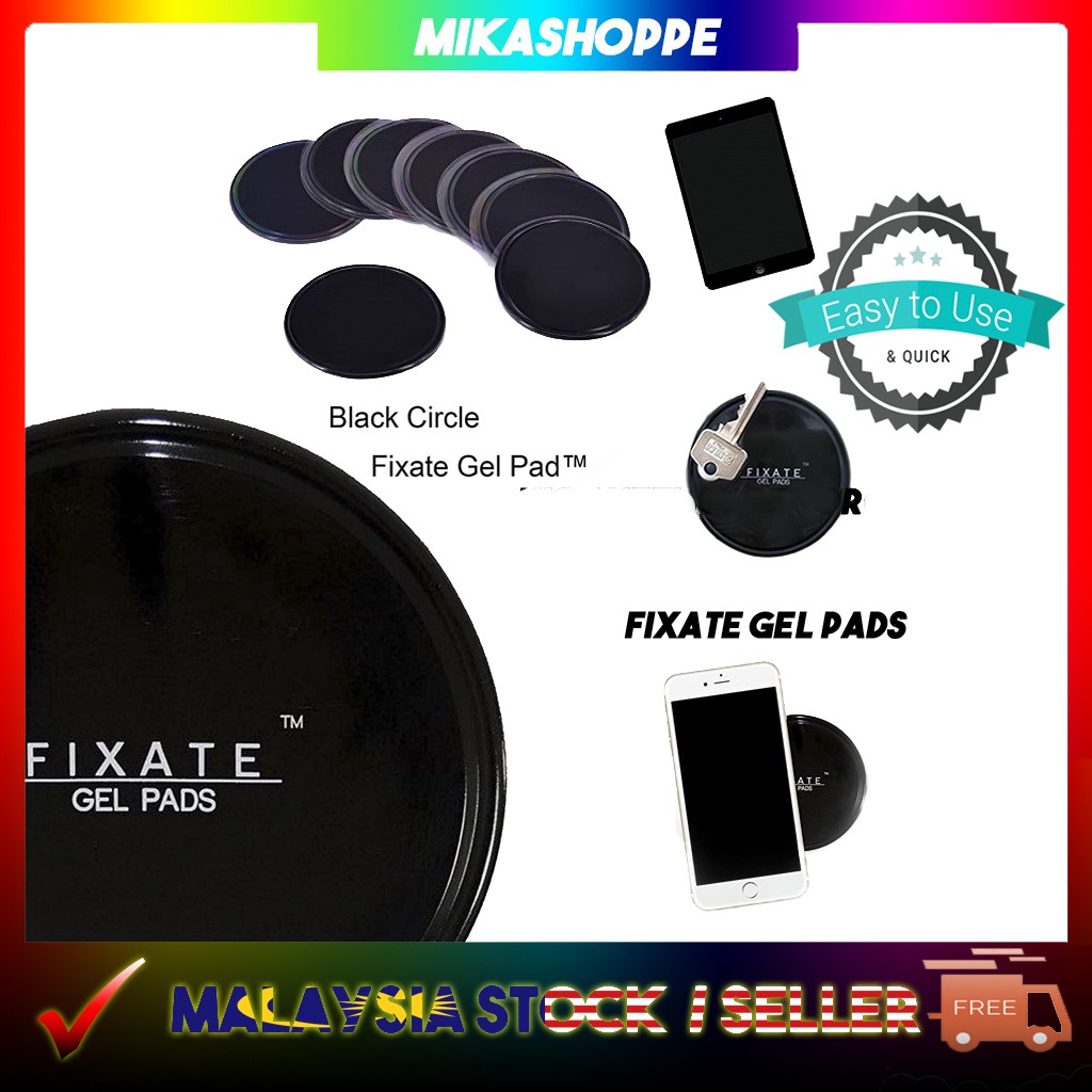 FIXATE GEL PAD Anti Slip Cells Pad Durable Washable Pelekat Anti Jatuh Kalis Air Shopee Malaysia