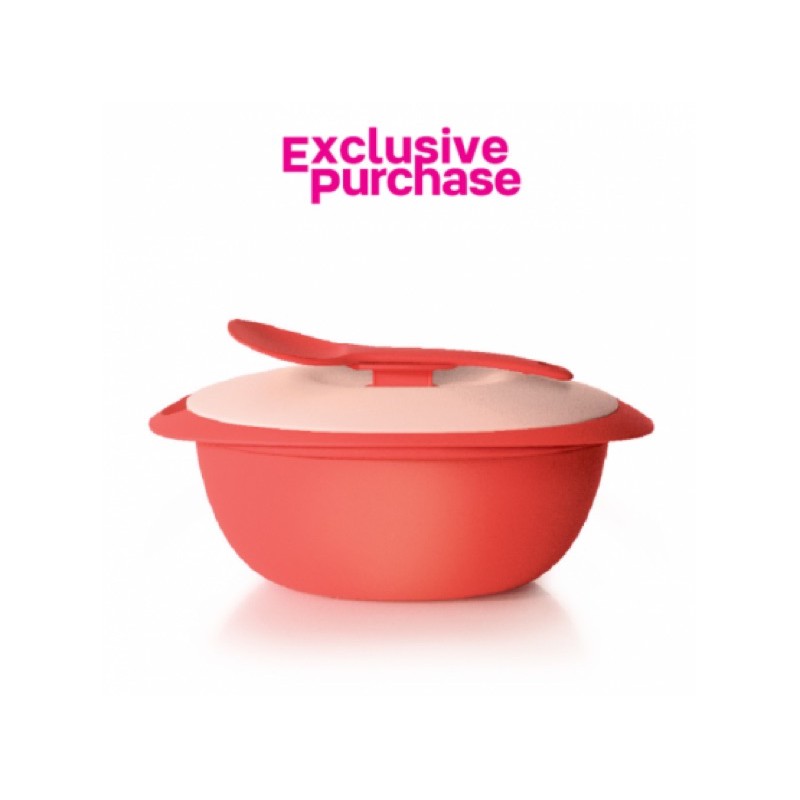 🍏Tupperware Blossom Rice Server with Spoon (1) 3L