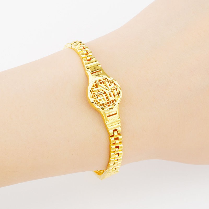 Buy 916 Gold Bracelet 916 Gold Sun Flower Women S Bracelet 916 Gold Jewelry Give Girlfriend Mom Holiday Gift Seetracker Malaysia