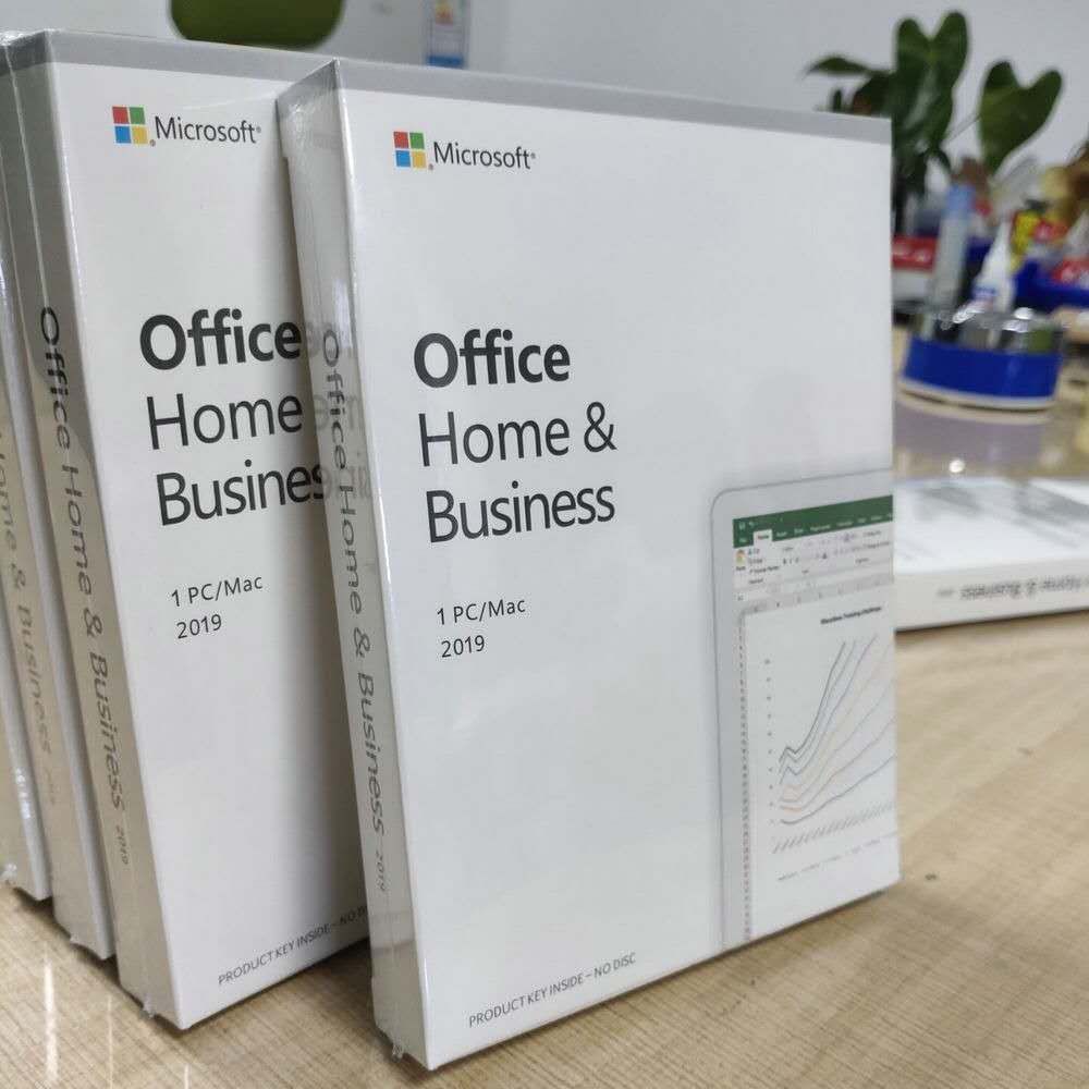 Microsoft Office Home and Business 2019 Retail Pack