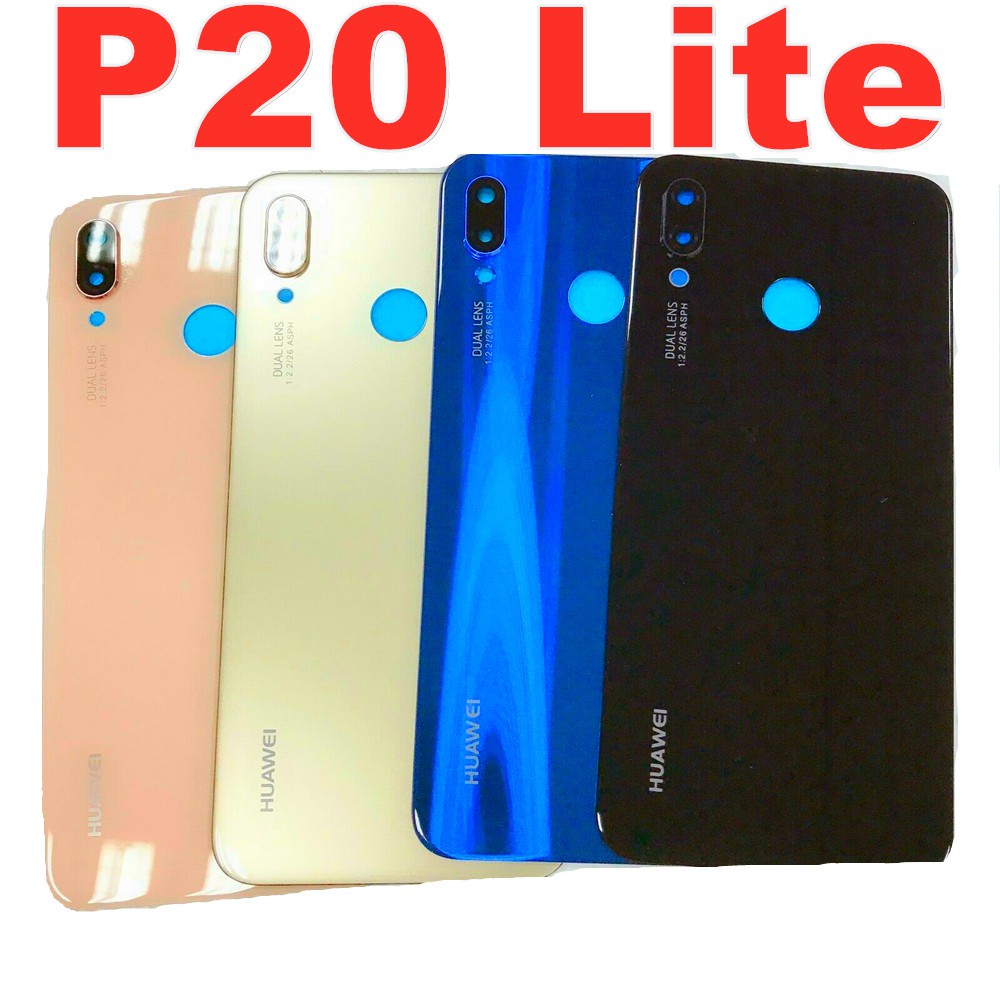 Huawei P Lite Nova 3e Nova 3i Battery Cover Case Back Glass Panel Nova 3e 3i P Lite Shopee Malaysia