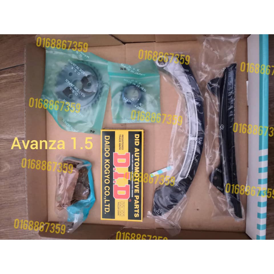 TIMING CHAIN KIT AVANZA ALZA MYVI 1.5 3SZ Shopee Malaysia
