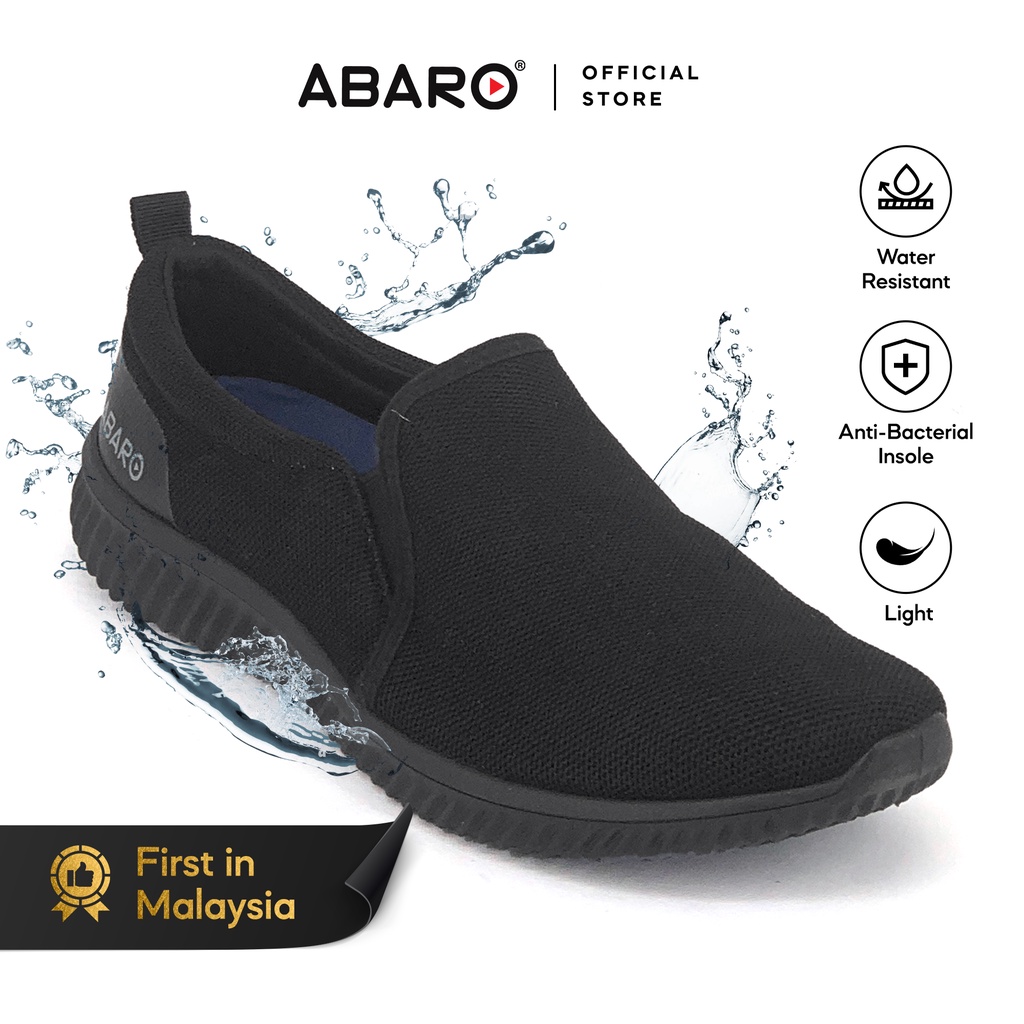 Abaro Water Resistant Unisex Sneakers W3883 Breathable Mesh Light Sport