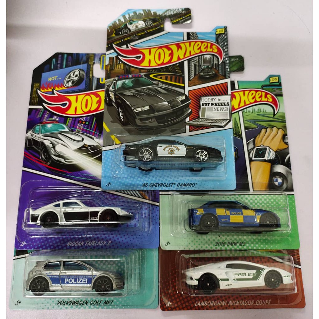 hot wheels police cars 2019