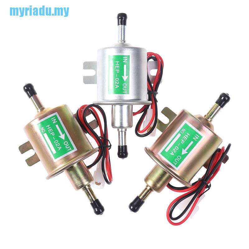 【well】Universal Diesel Petrol Gasoline Electric Fuel Pump HEP-02A 12V 24V Moto