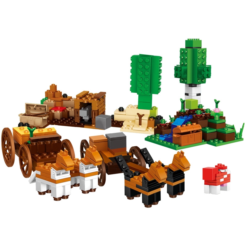 lego minecraft farm