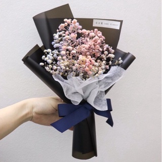 Buy 花言葉saku Florist Baby Breath Cotton Flower Bouquet 干花花束满天星花束香皂花永生花棉花花束 Seetracker Malaysia