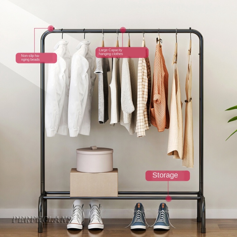 Heavy Duty Clothes Rack Stand Dress Shirt Garment Stand Clothes Hanging Rail Shopee Malaysia