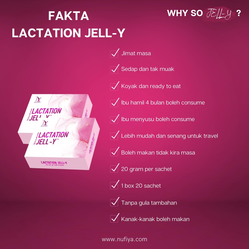 Lactation Jell Y Trial Nufiya On The Go Milkbooster Jelly Y Original Menambah Susu Milk Booster Banyakkan Susu Badan Hq Shopee Malaysia