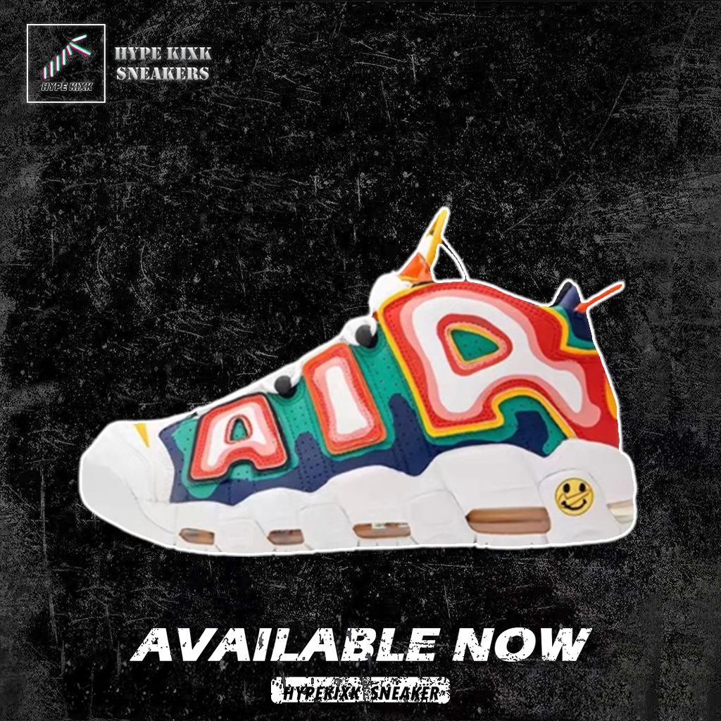 nike uptempo rainbow