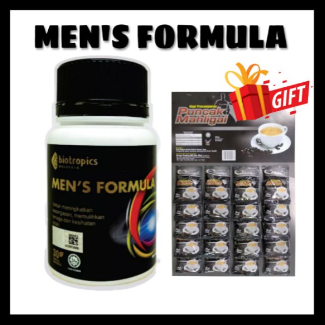 Free 20 Sachet Kopi Men S Formula Biotropics Men Formula Tongkat Ali Shopee Malaysia