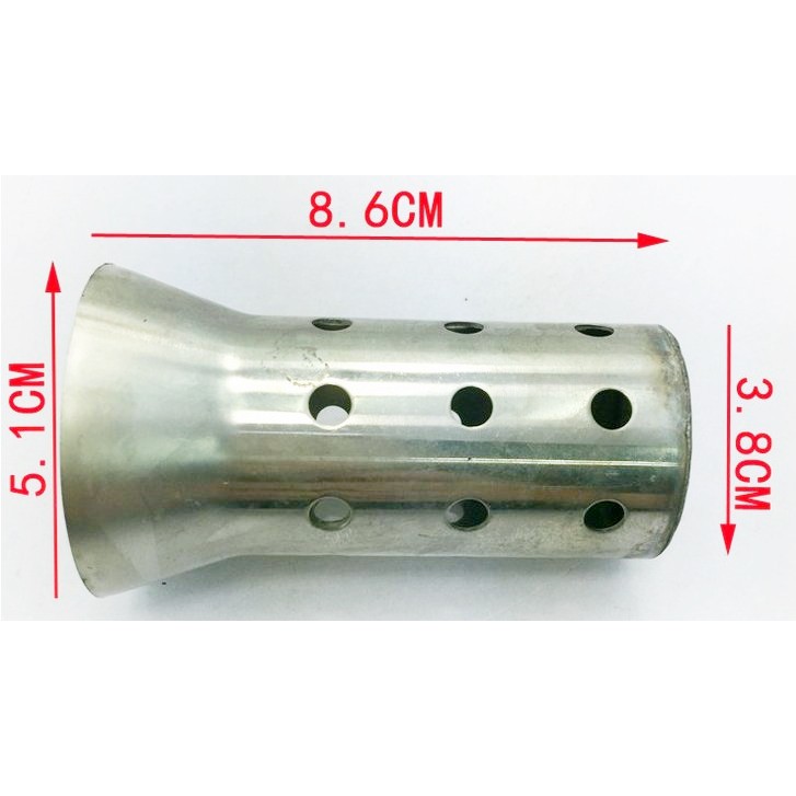 Motor Silencer Db Killer Ekzos Exhaust Universal 51mm Or 61mm Inlet Muffler Gp Moto 排气消声器 Kawasaki Ninja Lc135 R15 Y15 Shopee Malaysia