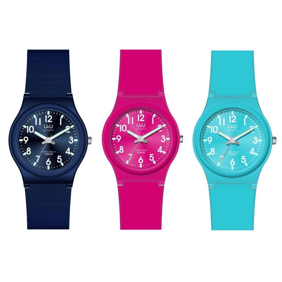 Q Q 38y 044y Rubber Strap Ladies Watches Shopee Malaysia