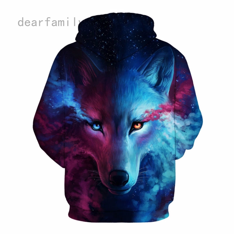 hoodie galaxy wolf