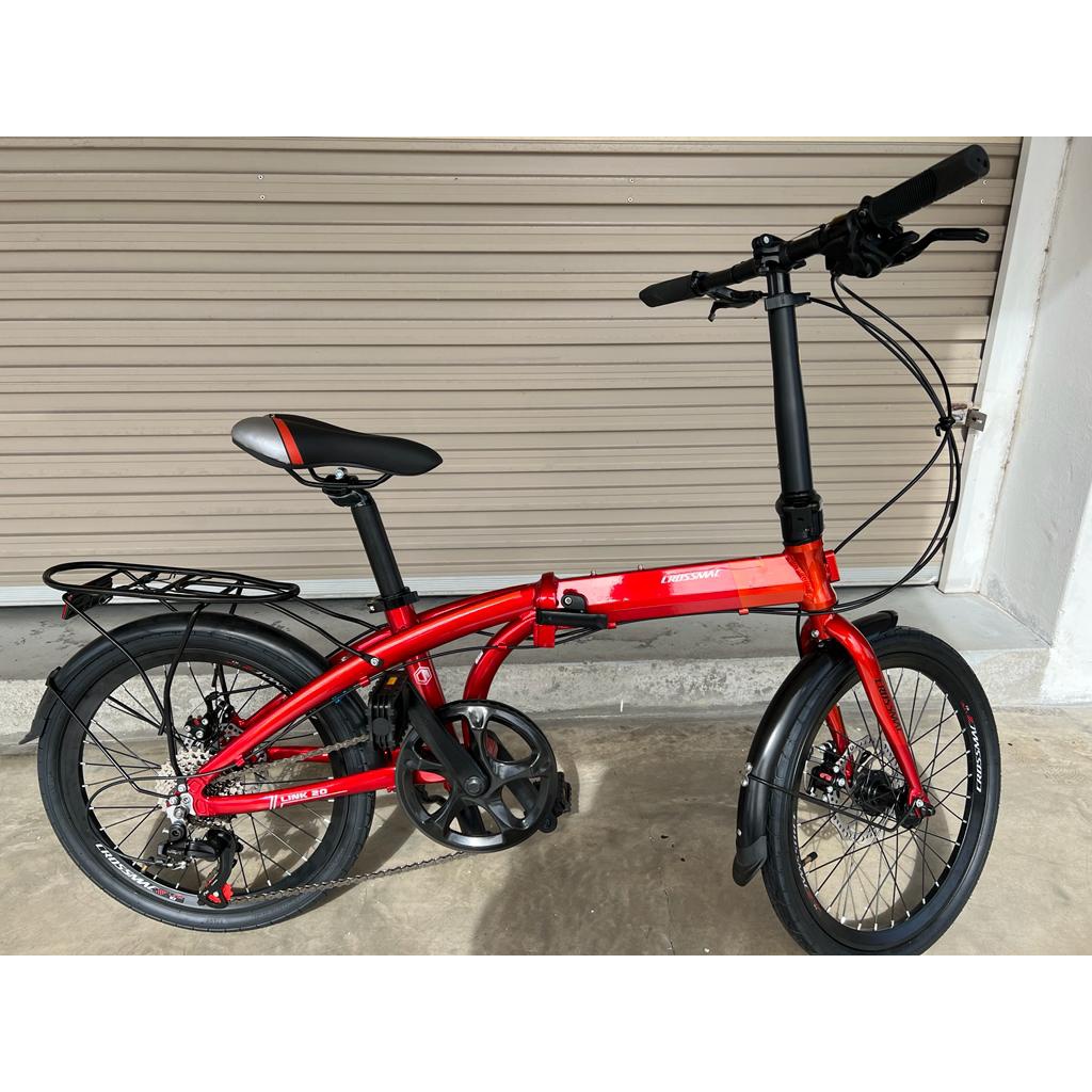 CROSSMAC Folding Bike Model Link 20 8 Speed Shopee Malaysia