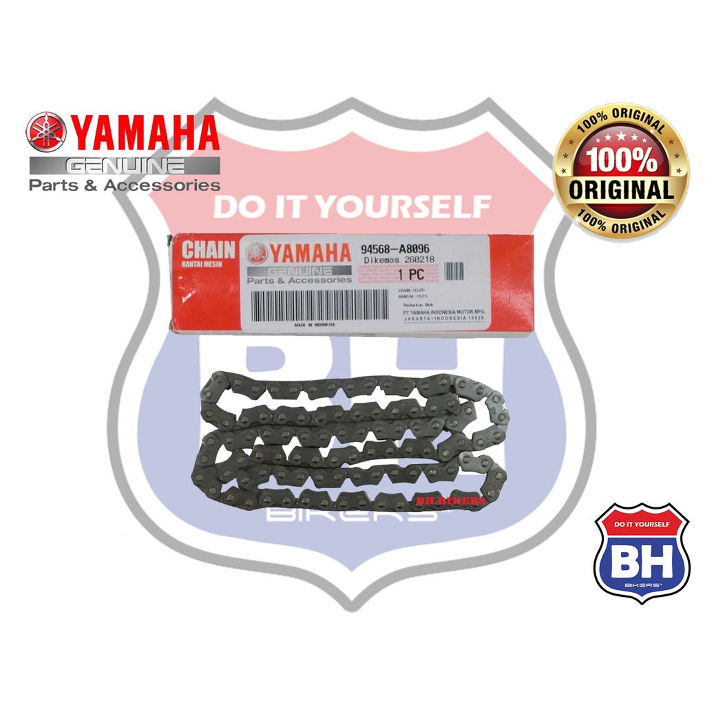 YAMAHA LC135 Y15ZR TIMING CHAIN RANTAI KECIK 100 ORIGINAL HONG LEONG