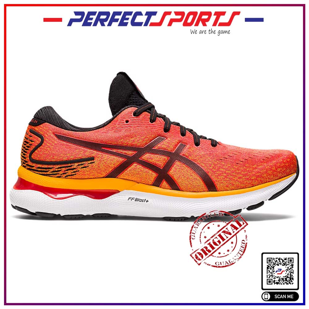 Perfect Sport Asics GelNimbus 24 Men Running Shoes Cherry Tomato