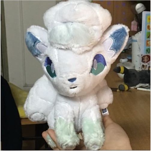 takara tomy alolan vulpix plush