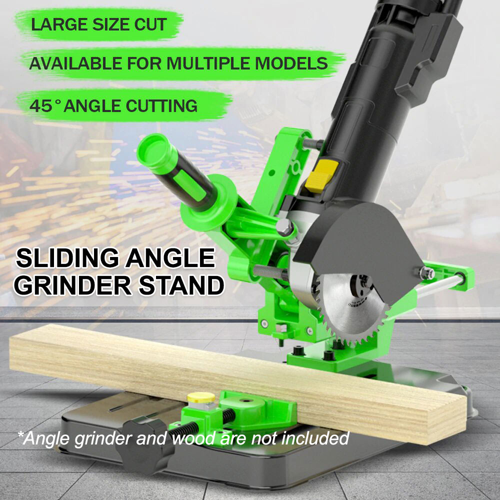 Sliding Angle Grinder Stand Holder Cutting Machine Mitre Saw Converter High Quality Ready Stock