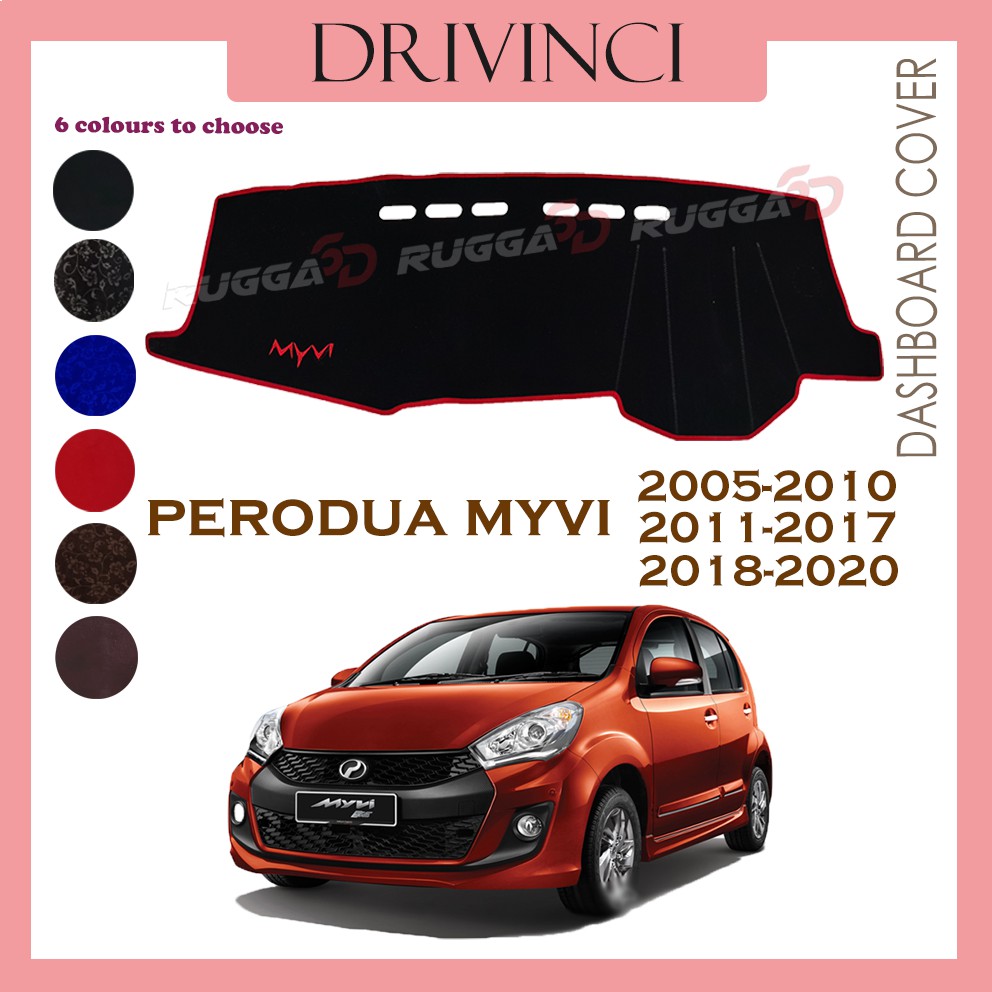 Ready Stock Perodua Myvi 2005 2010 2011 2017 Lagi Best Icon 2018 2020 Dashboard Cover Protector Anti Reflection Shopee Malaysia