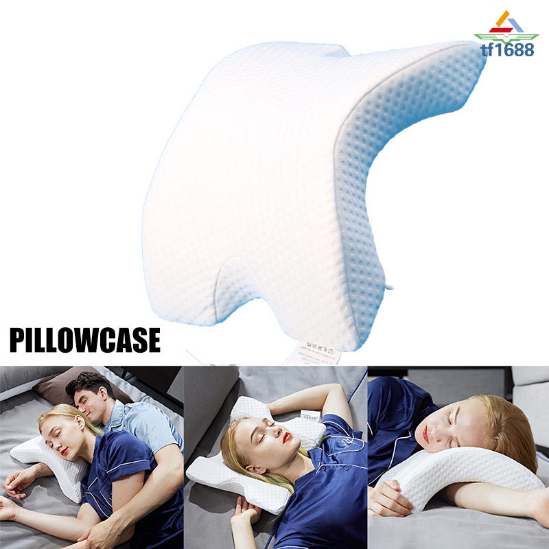 Soft Memory Foam Pillow Case Couple Anti Numb Neck Sleep Pillow