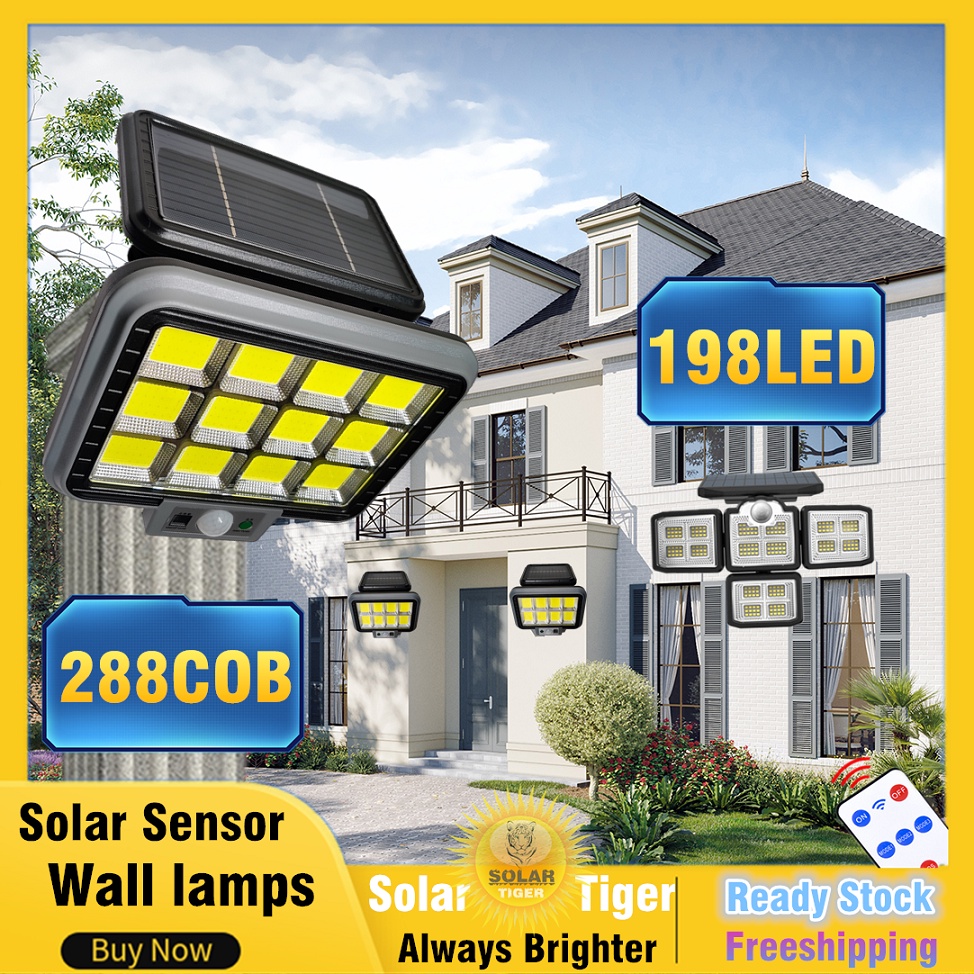 Lampu Solar Outdoor Split Wall Lamp Portable Motion Sensor Solar Light IP65 Waterproof Spotlight Indoor