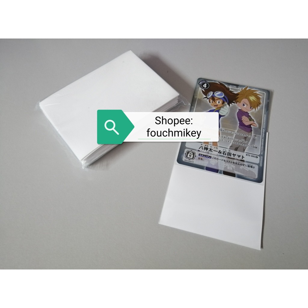 [Ready Stock現貨]Card Sleeves Matte Digimon Pokemon Yugioh 1Pack 50pcs