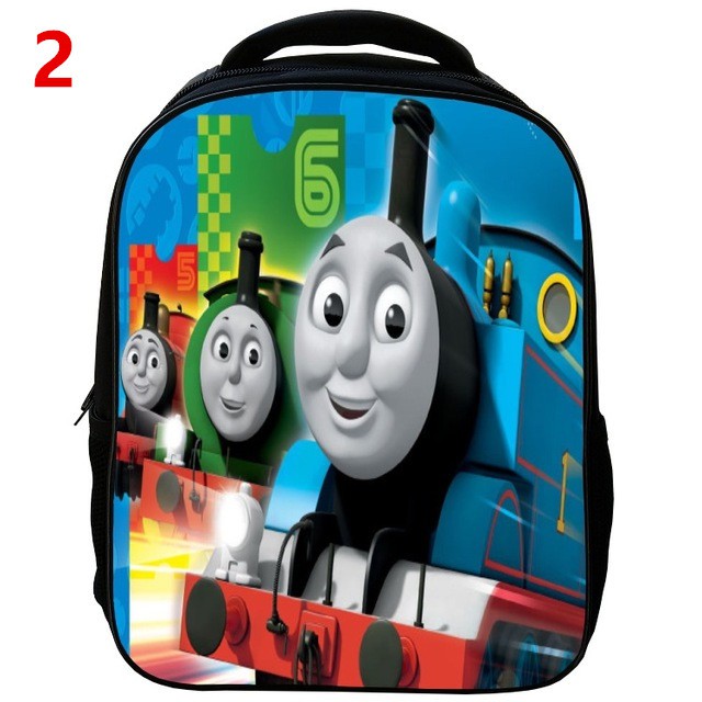 Thomas the Train and Friends Boys Preschool 14 inch School Backpack Blue 