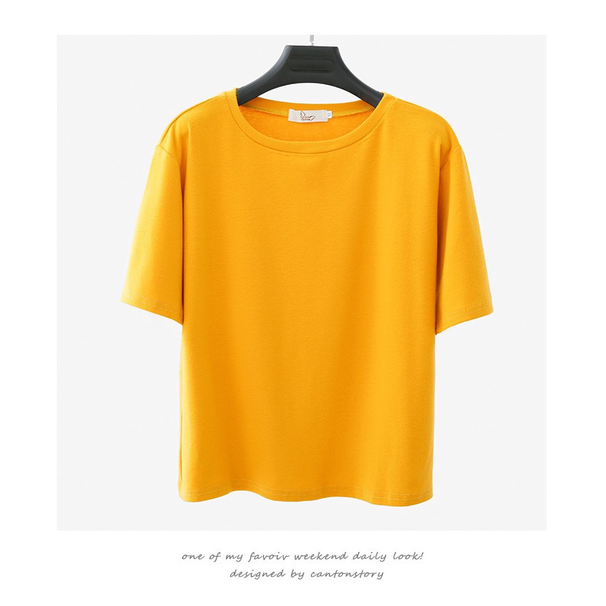 Canopy T Shirt Warna  Kuning 