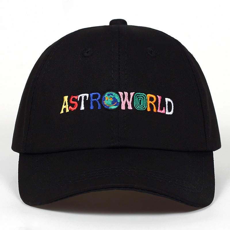 100% Cotton ASTROWORLD Baseball Caps Travis Scott Unisex Astroworld Dad Hat Cap