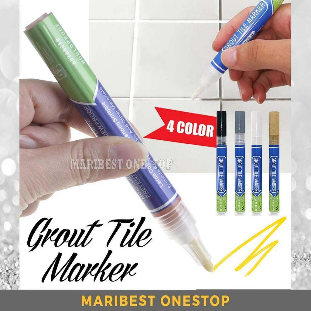 🌹[Local Seller]  GT60 Grout Tile Mosaic Marker Waterproof Mildew Kitchen Bathroom Instant Repair