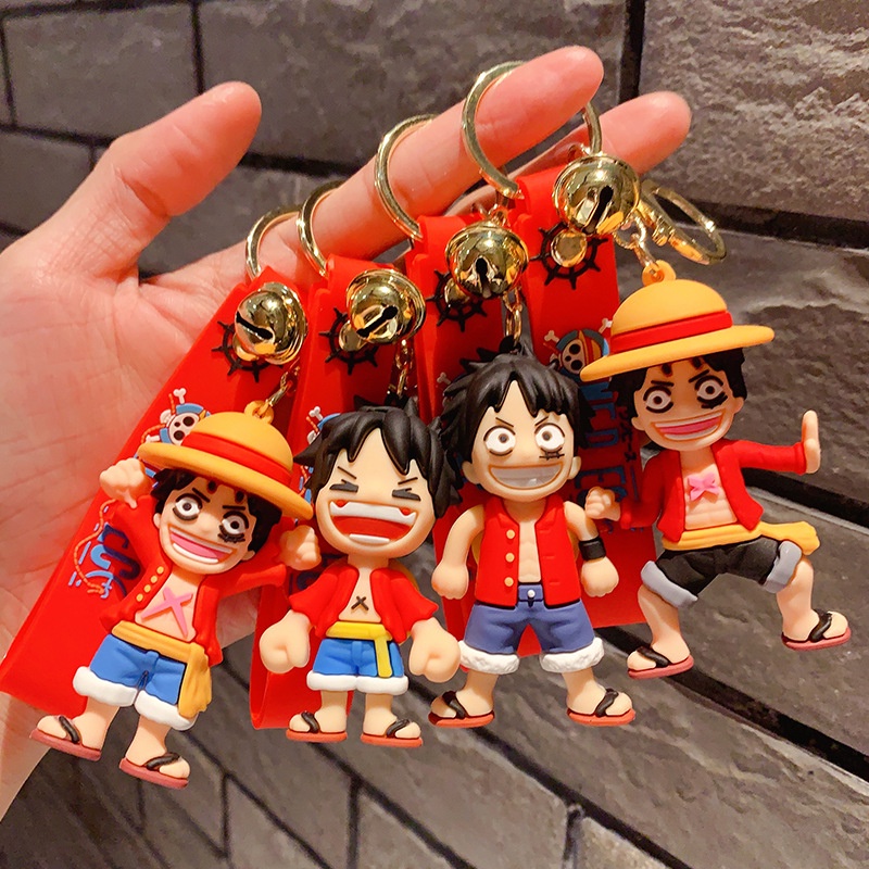 Cartoon M Merchandise Game One Piece Key Ring Charm Doll Keychain Car Pendant Cute Claw Machine Stationery Store Influencer Gifts Birthday Small