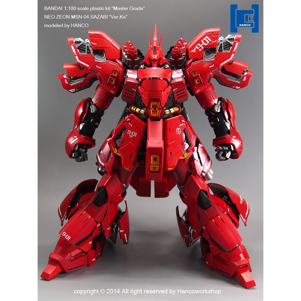 Collectables Bandai Mg Gundam 1 100 Sazabi Ver Ka Neo Zeon Msn 04 Plastic Model Kit Hobby Gundam Utit Vn