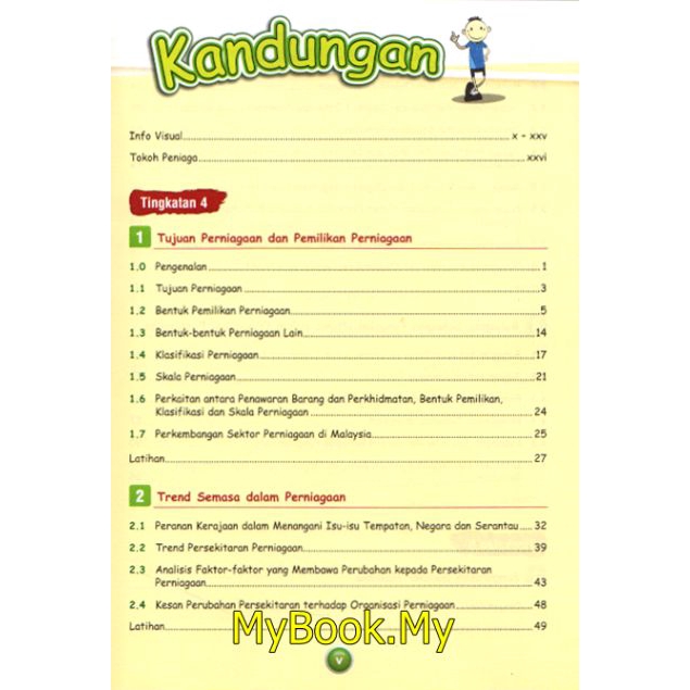 Myb Buku Rujukan Nota Ranger Spm Revisi Cepat Perniagaan Pelangi Shopee Malaysia