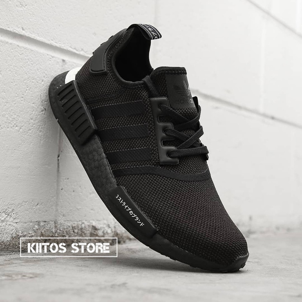 Adidas Nmd R1 Black And White Japanese Limited Edition For Men | Shopee ...