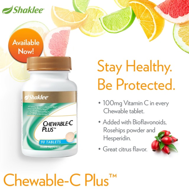 Image result for vitamin c cheawable shaklee"