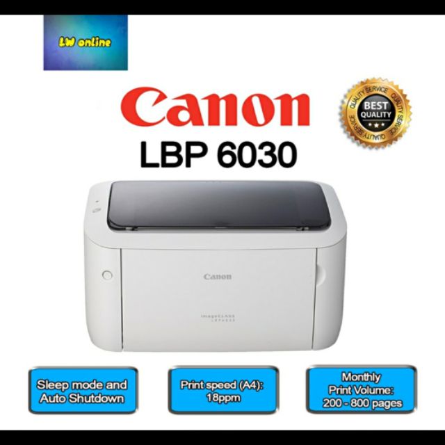 Canon Lbp 6030 Laser Printer Shopee Malaysia 4719