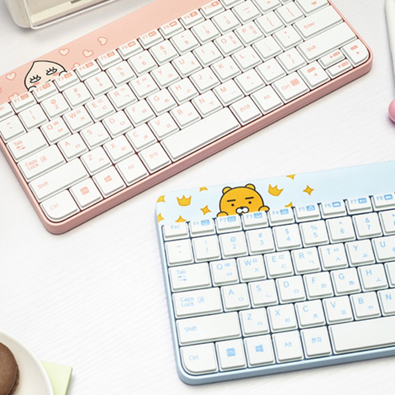  Korean  genuine kakao fart peach wireless keyboard  mini 