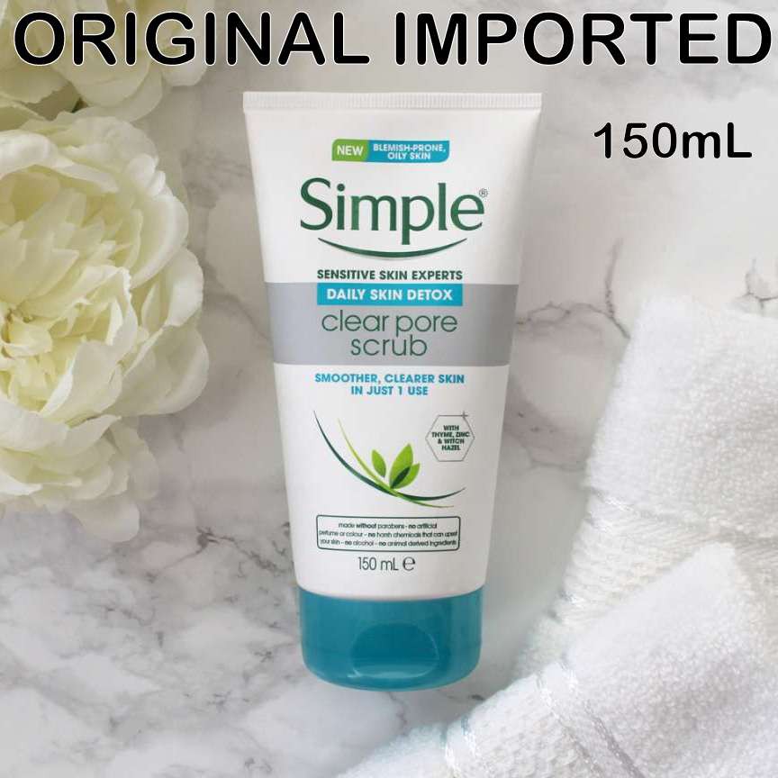 simple exfoliating face wash