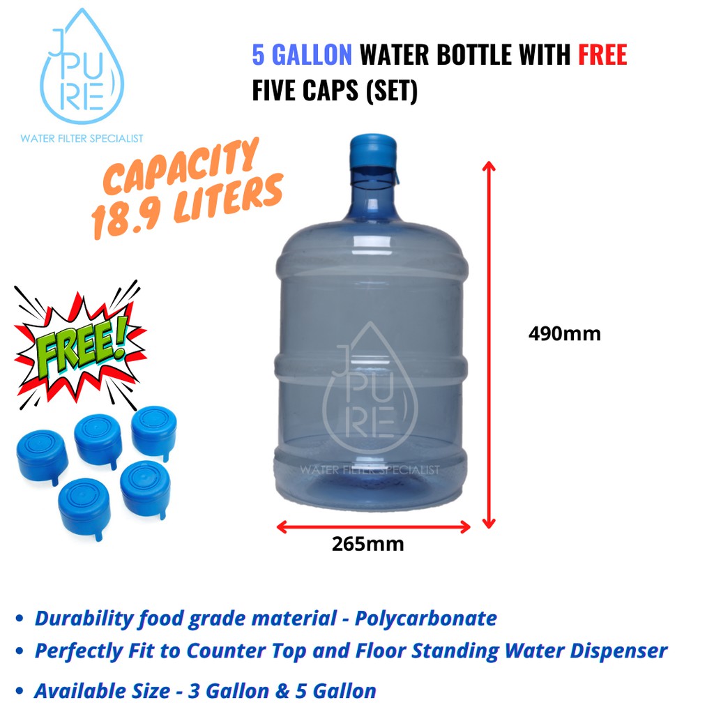 Opti Flex  3 Gallon Water Jug Alkaline Water Filter For Top Load Wate -  Opti Water Filters
