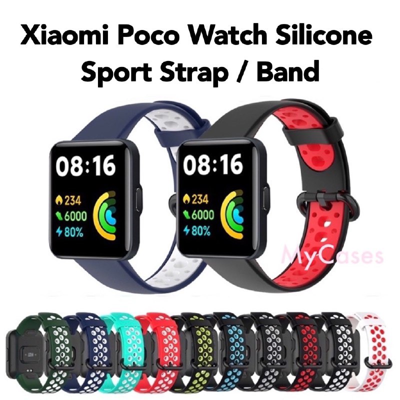 Xiaomi Poco Watch Silicone Sport Strap / Band Shopee Malaysia