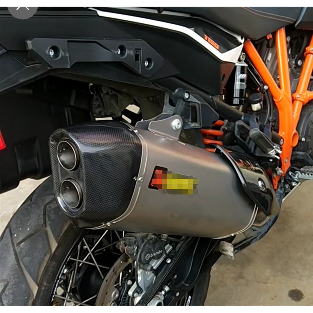 ktm 1090 adventure r akrapovic exhaust