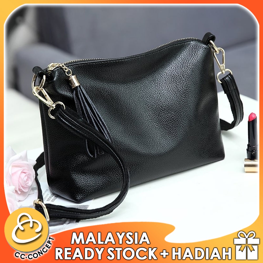 Cc Concept Women Sling Bag Shoulder Bag Crossbody Bag Handbag Travel Bag Pu Beg Tangan Wanita Shopee Malaysia