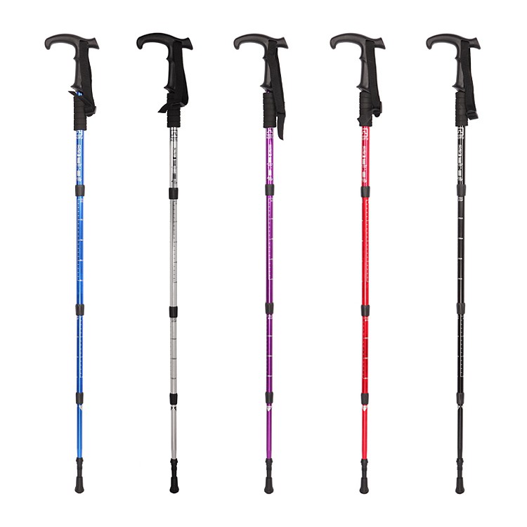 1PC Adjustable Hiking Stick Ultralight Trekking Stick Non Carbon Stick Tongkat Mendaki Boleh Laras Tongkat Jalan