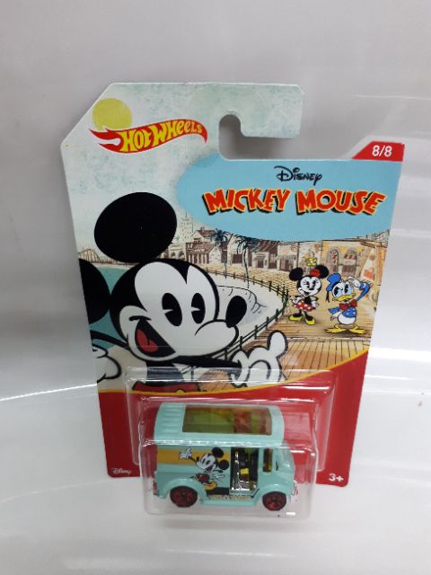 hot wheels mickey mouse bread box