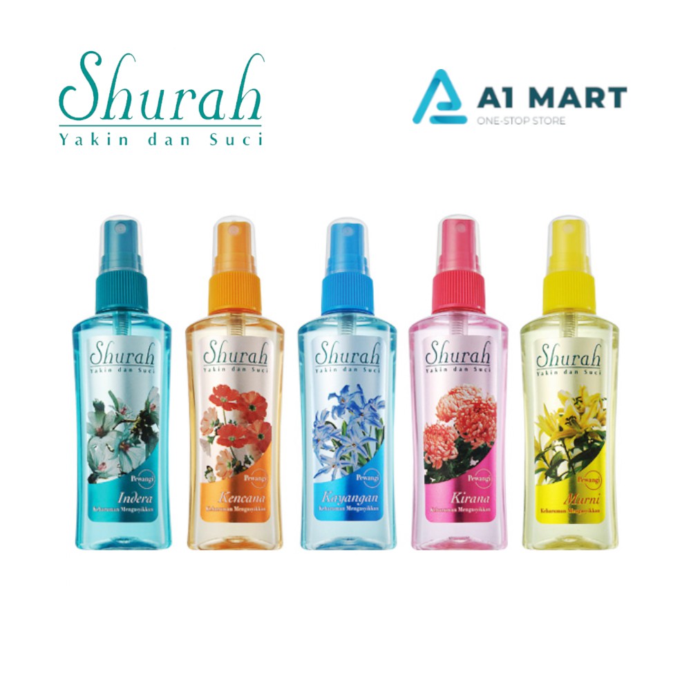 Shurah Pewangi / Splash-on Fragrance 75ml | Shopee Malaysia