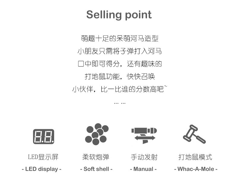 Multifunctional Whac A Mole Game 多功能打地鼠游戏 Shopee Malaysia